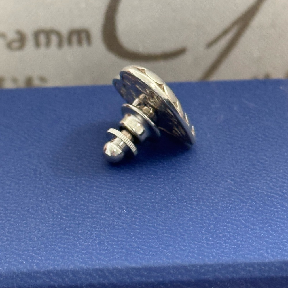 John Hardy .925 Sterling Silver 2003 Collectible Dot Heart Pin / Tie Tac - Picture 3 of 5